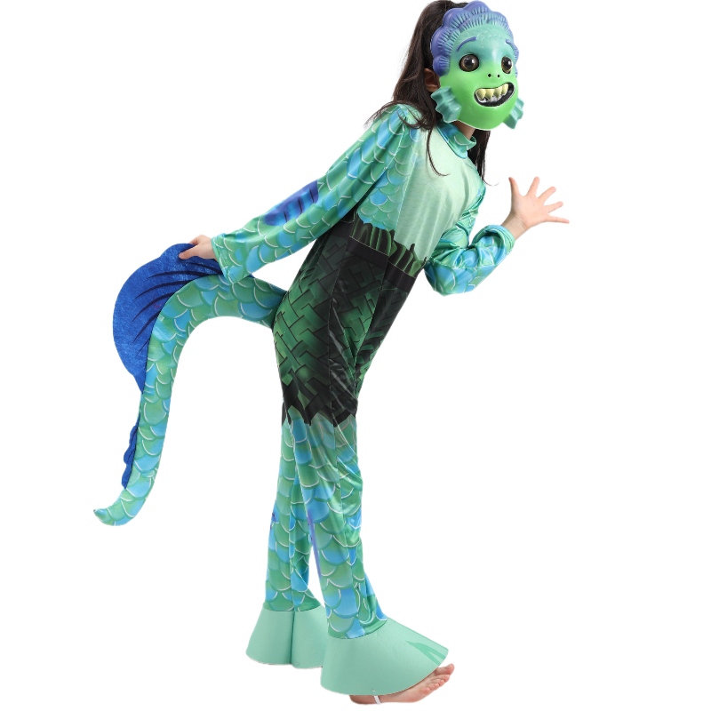Kostium występu dzieci Luca Carnival Tosit and Face Cover for Kids