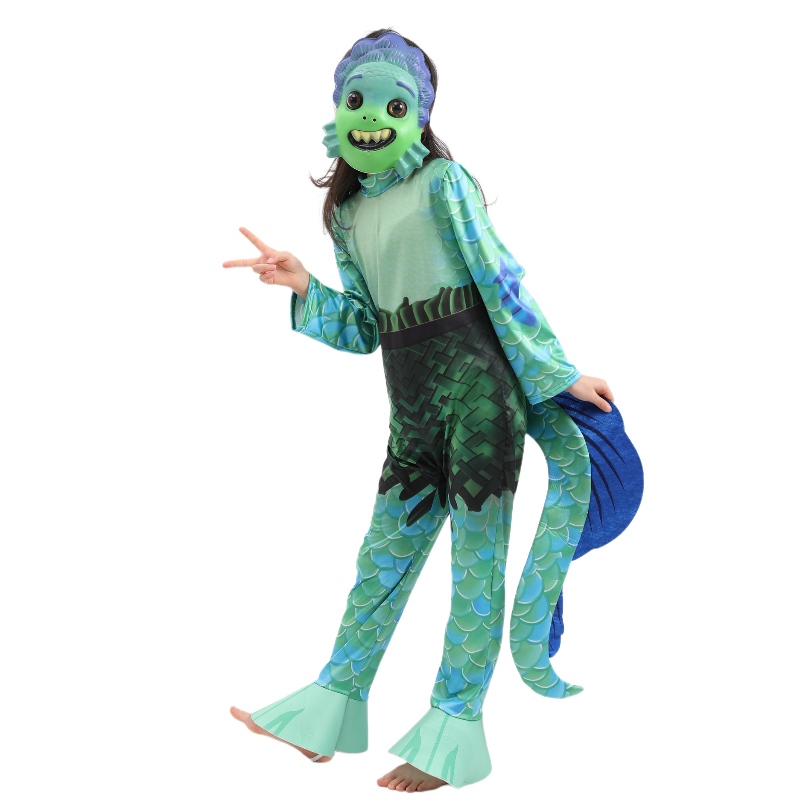 Kostium występu dzieci Luca Carnival Tosit and Face Cover for Kids