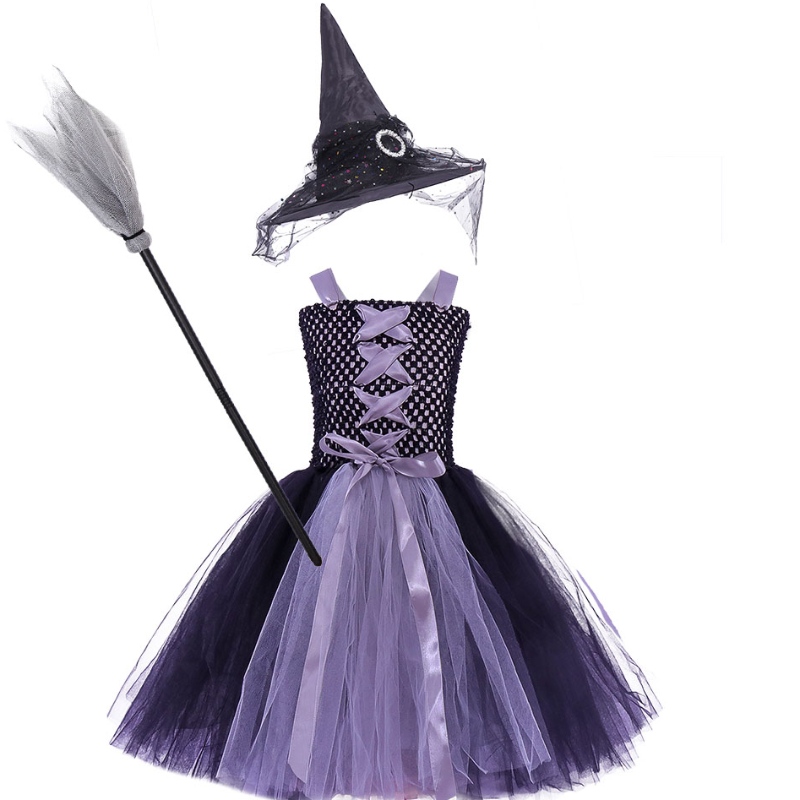 Amazon Hot Seller Novelties Classic Witch Costume Sukienka i kapelusz X-xxl