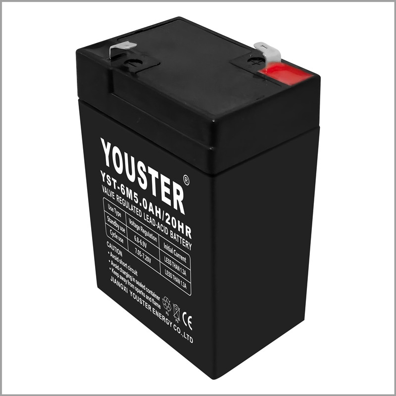 Akumulator kwasowy ołowiowy 6 V 5,0AH Zastosowanie baterii do oświetlenia/ups/cctv/home urządzenie/solar/inverter