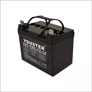 Factory Direct Sprzedaż AGM 12V33AH długa żywotność Głęboka Bateria ołowiu z układu słonecznego układu słonecznego