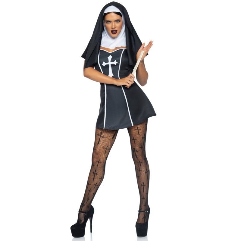 KOSZTUM NIUGHTY NUN HALLOWEEN