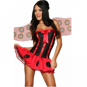 SEKSY LADYBUG HALLOWEEN COSTUME