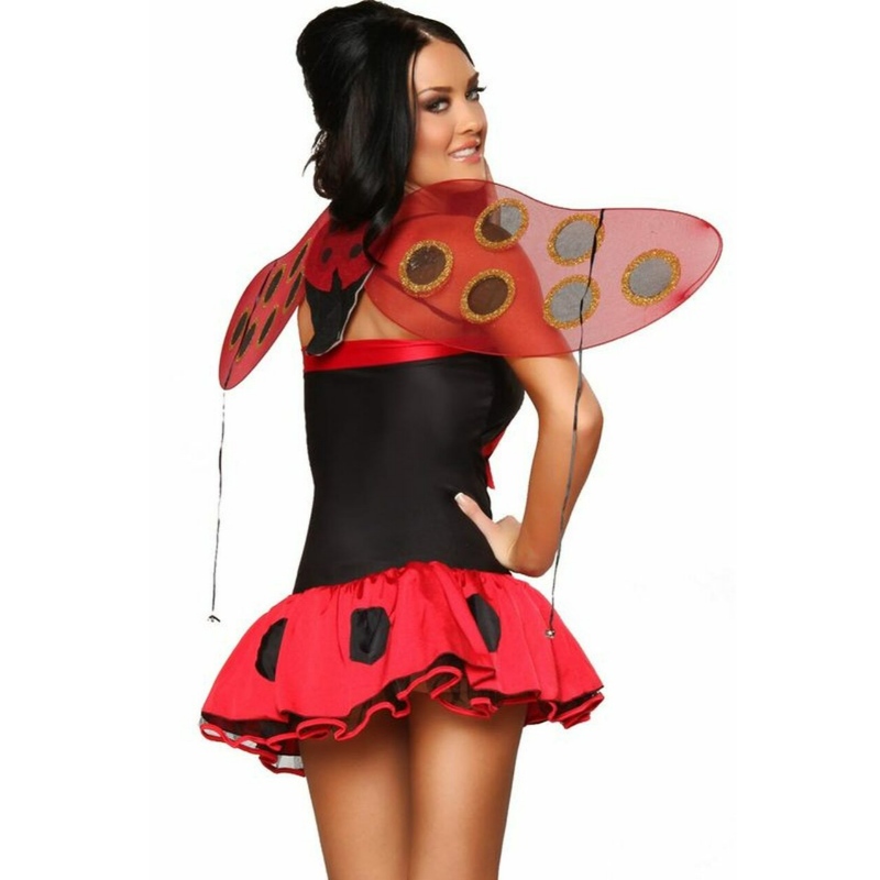 SEKSY LADYBUG HALLOWEEN COSTUME