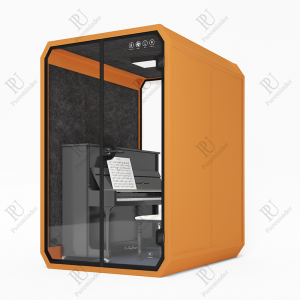 Bez izolacji oddziałów dotykowych ruchomy 4-osobowy budynek biurowy tradycyjny dźwiękoszczelny budynek konferencyjny