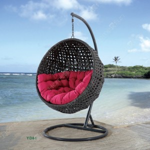 W nowoczesnym stylu wewnętrznym huśtawki wiszące krzesło jajka Huśtawki zewnętrzne patio tkane rattanowe huśtawki ogrodowe tkane wiszące krzesło jajka