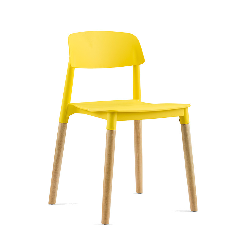 Hurtownia Doskonała jakość krzesła meble drewniane krzesło do jadalni plastikowe skórzane poduszki tropikalne krzesło jadalne