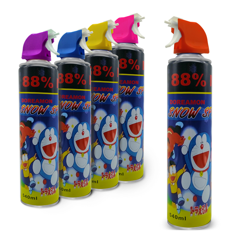 Doraemon śnieg Party Spray Phoam Spray Snow Flying Snow Spray