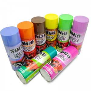 Dobra jakość silikonowa skórzana opona pielęgnacja samochodu aerozol wosk woskowy kokpit jasny spray