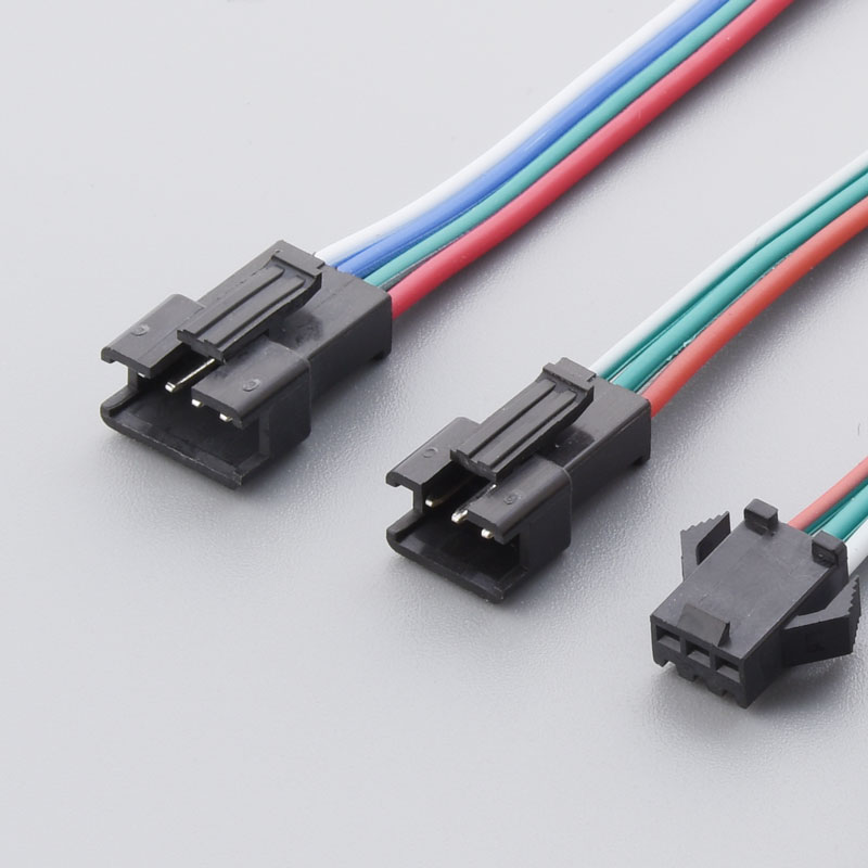 SM2,5 mm Drut zaciskowy 2.54 Elektroniczny kabel LED LED SMP-02V-BC SMR-02V-B Elektryczne dostosowywanie wiązki wiązki wiązki