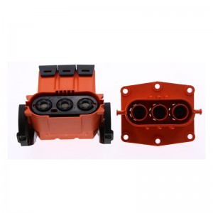 Nowe pojazdy energetyczne Wysokie złącze prądu 200A 3 -pinowe złącze wtyczki łokciowej