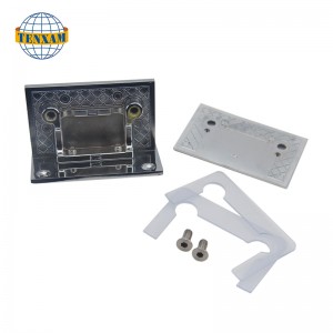 Dwustronny kwadratowy klips