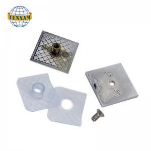 Pojedynczy otwór zacisk ustalający 0 stopni