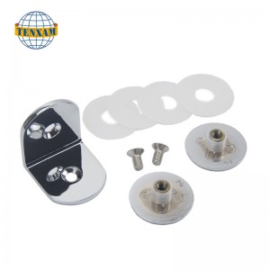 Klip o podwójnym mocowaniu piłki 90 stopni