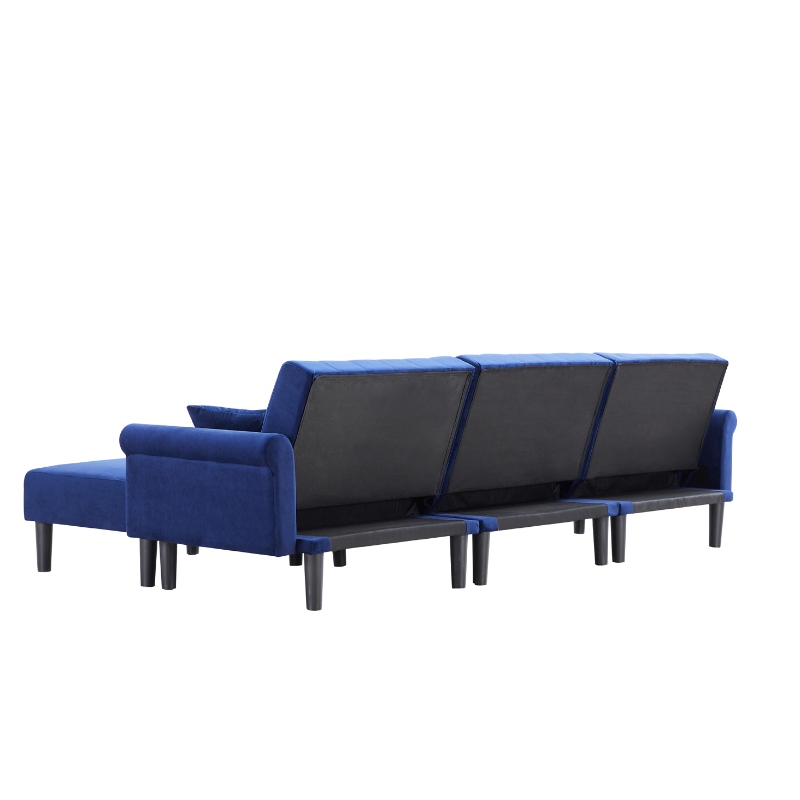 Tkanina segmentowa sofa salonu rozkładana sofa