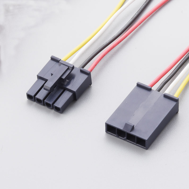 Micro-Fit Molex 4.2 Podwójna samica 469930420 Lżejsze złącze konsumenckie elektroniczne wiązkę wiązki miedzianej Wykonano
