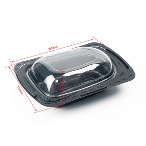 Pieczony kurczak przepiórczy tacana mięso zabieraj pojemnik