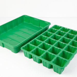 Plastikowe PS Mini Green House Sed Nursery Tray, hurtowa taca kiełkowana z kopułą/