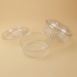 Plastikowe jednorazowe przezroczyste świeże owoce do przechowywania pudełka owocowe