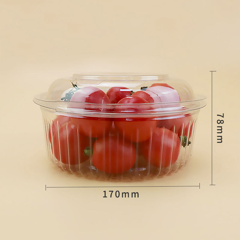 Plastikowe jednorazowe przezroczyste świeże owoce do przechowywania pudełka owocowe