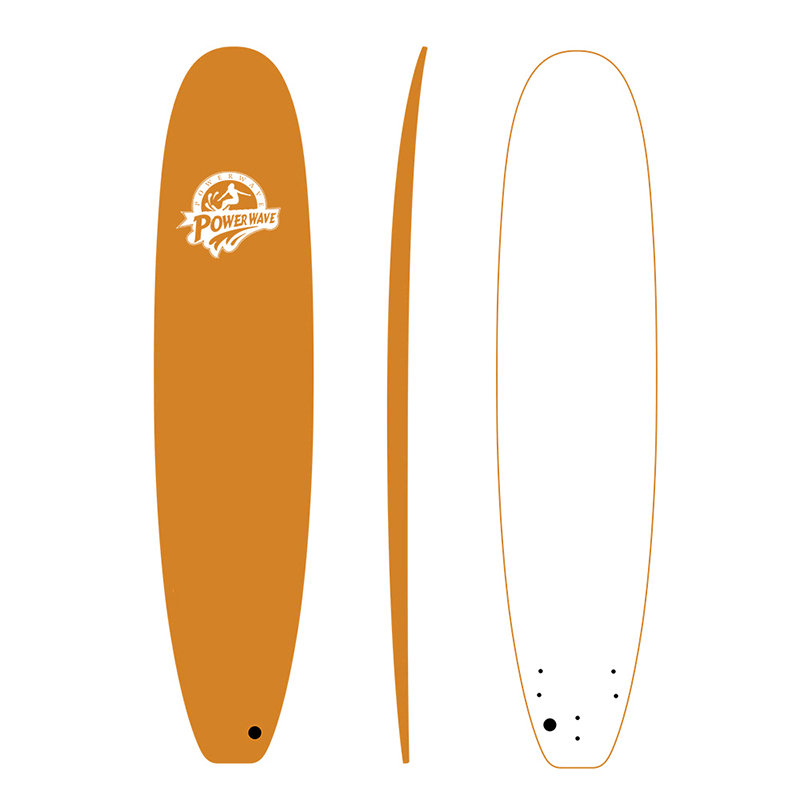 Pomarańczowe miękkie deski surfingowe Wysokiej jakości ciepło miękkienajlepsze deski surfingowe