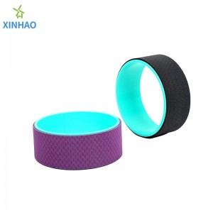 Wodoodporne inie poślizgowe hurtowe koło jogi 33x12.5 cm (13x5 \\\\ ”), odpowiednie do ćwiczeń jogi Asana i rozciągania pleców