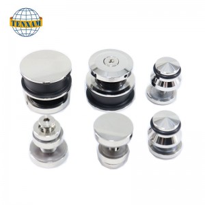 Szklane szklane szklane prysznicowe drzwi wyposażenie sprzętowe z przesuwanymi drzwiami w łazience