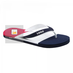 Spersonalizowane logona świeżym powietrzu letnia plaża hurtowa gorąca sprzedaż mężczyzn Pvc Pasek PCW swobodny komfort sport Eva Flip Flip Flipflops kapcie