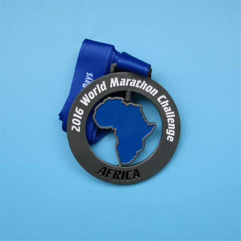 2016 World Marathon Challenge Medal