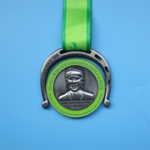 Niestandardowy medal dla Międzynarodowego Wyzwania Bike Mountain