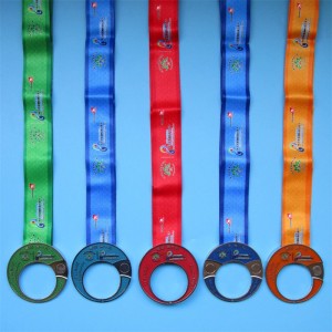 Pięć w jednej imprezy sportowej pamiątkowe medale kombinacyjne