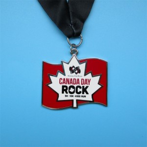 Emaliowane medaleniestandardowe metalowe złoto srebrne miedziane medal kolorowenagrody