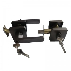 78001 kwadratowa dźwignia wejściowa z podwójnym cylindrem deadbolt zestaw klawiszowy zarówno zamek kombi (do biura i drzwi wejściowych), lokaliza