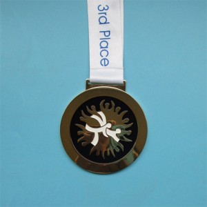 Producent Niestandardowy metalowy metal 3D Marathon Sport