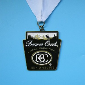 Darmowe profesjonalne fajne designniestandardowe medale maratonu puste medale sportowe