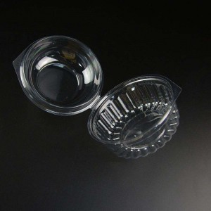 10 uncji recyklingowa plastikowa miska sałatkowa owoców