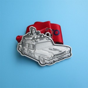 Virtual Run Medal Projekt samochodu 3D metalowy wieszak złota medaleniestandardowe sportowe medal