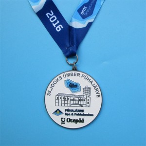 Połączony Medal Medal Custom piłkanożna siatkówka piłkarska Running Metal Sports Medal