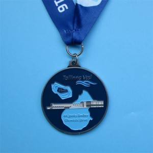 Połączony Medal Medal Custom piłkanożna siatkówka piłkarska Running Metal Sports Medal