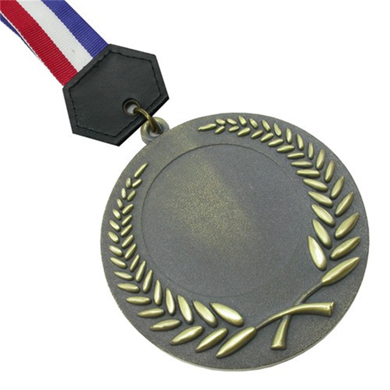 Medal sportowyniestandardowy czysty kolor metalowy metalowy medal złoty srebrny miedziany medal