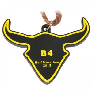 Zaprojektuj własny pusty stop z złotym stopem cynku maraton Medal Custom Metal Sport Medal