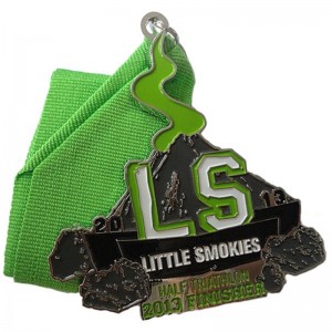 Zaprojektuj własny pusty stop z złotym stopem cynku maraton Medal Custom Metal Sport Medal