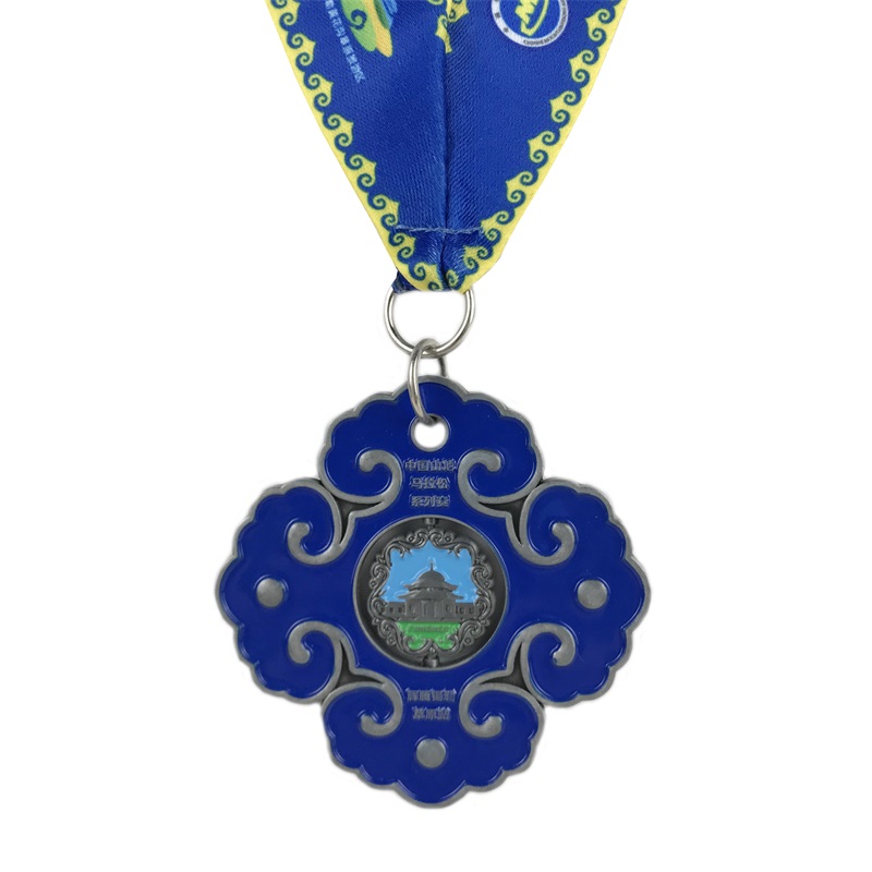 Unikalne projektowanieniestandardowe logo 4D Sport Medallion Metal Commemorative Medals