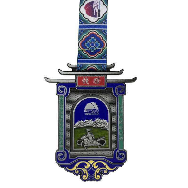 Unikalne projektowanieniestandardowe logo 4D Sport Medallion Metal Commemorative Medals