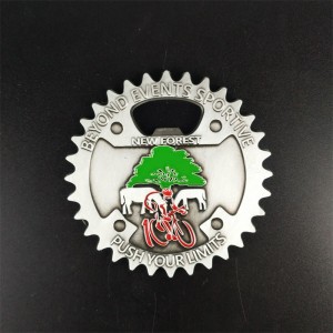 Noweniestandardowe medale maratonowenowe maratonnagrody Medals Opener butelek