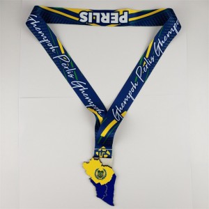 Producent medalu gag design metal 3d złota plated medalu krajowa mapa miast Medale