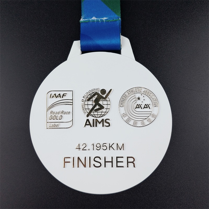 Maraton maratonowy metalowe metalowe medale maratonowe
