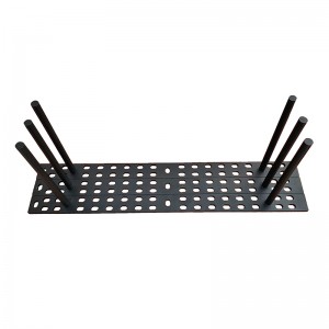 Wysokiej jakości czarny proszek stalowy wspornik pływający z wyjmowaną prętem podporowym