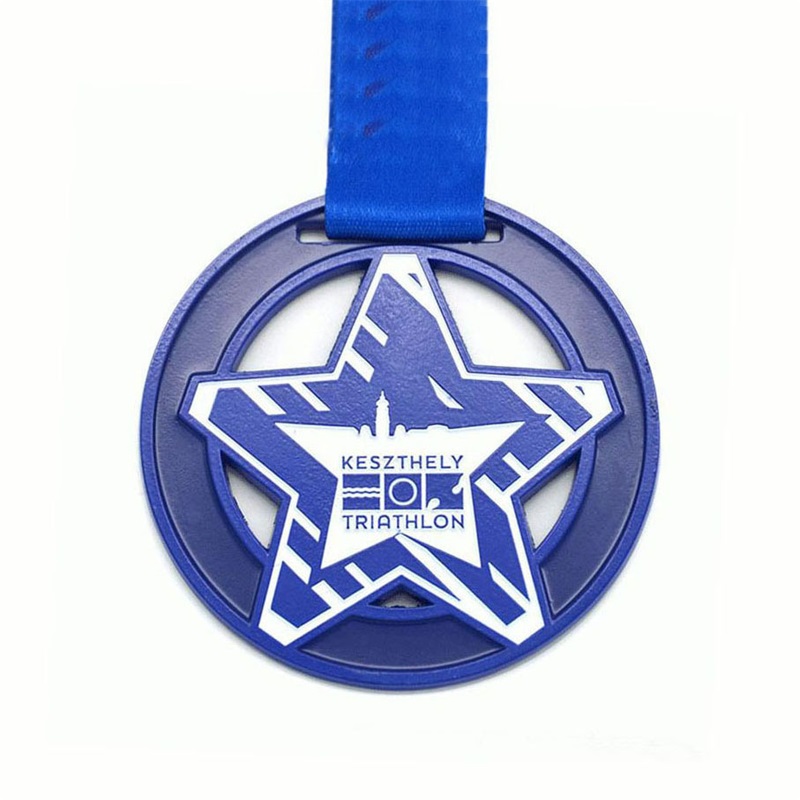 Piękny projekt Medal Medal 3D Medallion Medallion Triathlon Medals