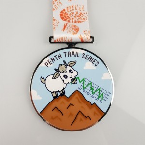 Die Cast Medal Color 3D Enamel Medals Medal Custom Printed Medal